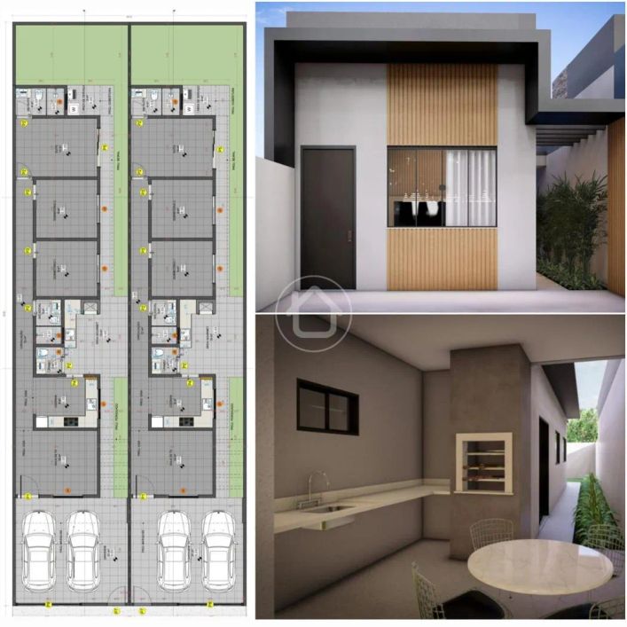 CASA COM PROJETO MODERNO E ÁREA GOURMET