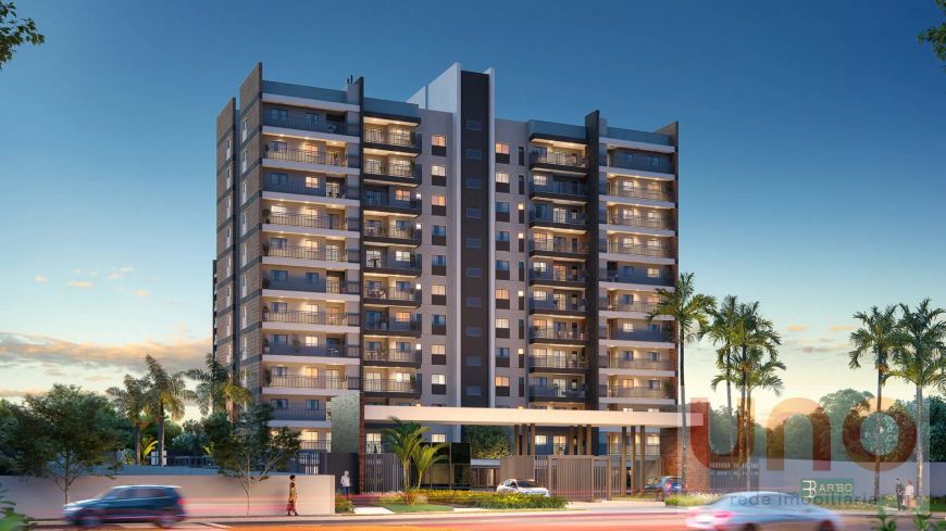 Arbo Apartamento com 1 quarto e churrasqueira na varanda no Jd. Veraneio