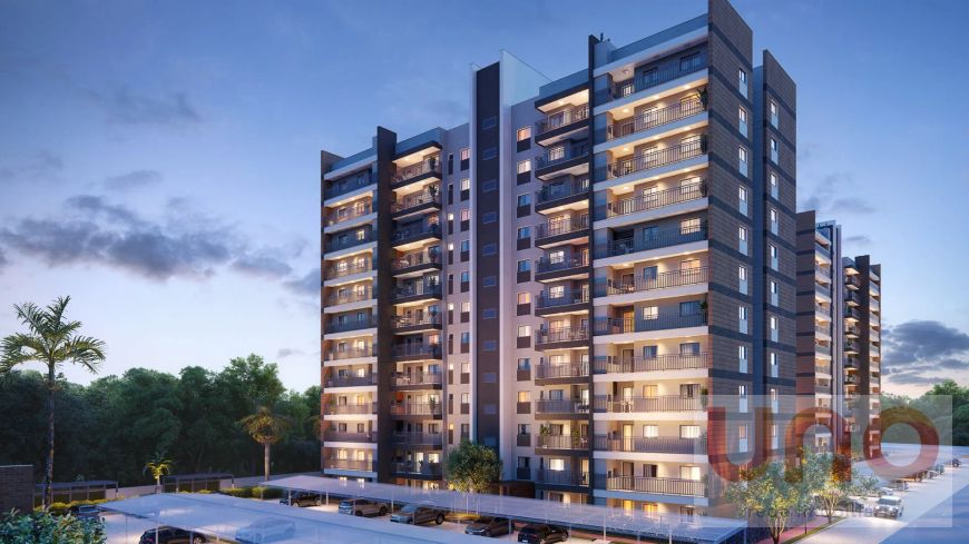 Arbo Apartamento com 1 quarto e churrasqueira na varanda no Jd. Veraneio