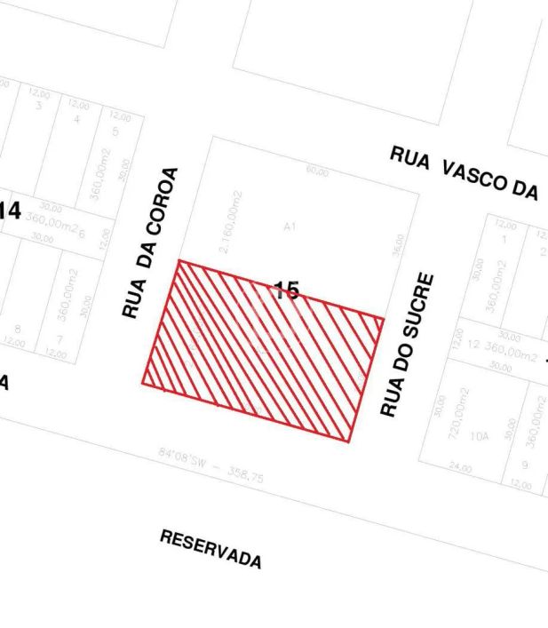 ÁREA DE MEIO QUARTEIRÃO NA VILA CARLOTA