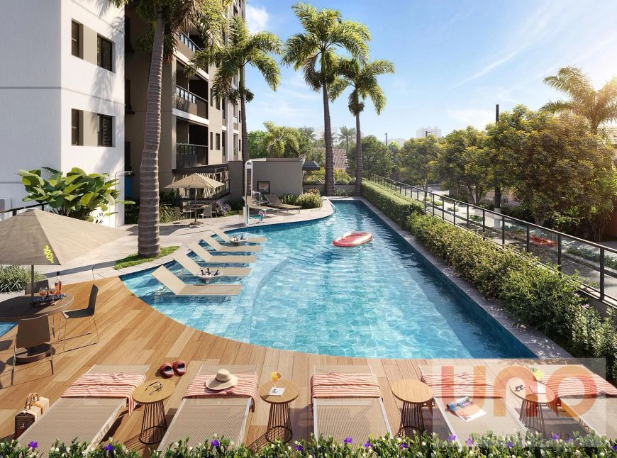 Apartamento com 2 quartos, sendo 1 suíte para venda no Ed. High Line em Campo Grande