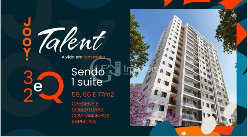 Apartamento à venda em Campo Grande-MS, 2 quartos, 2 suítes, 2 salas, 2 vagas de garagem!