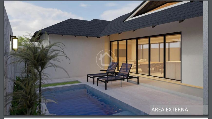 CASA EM CONDOMINIO COM 03 SUITES