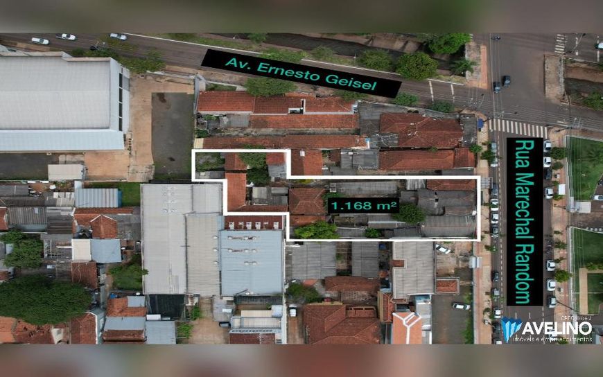 Terreno 1.067m² na Rua Marechal Rondon, frente ao Hospital do Câncer e próximo à Ernesto Geisel