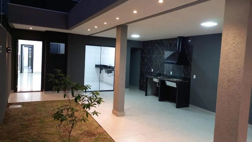 Agua Limpa Park casa com 3 suites e espaço gourmet