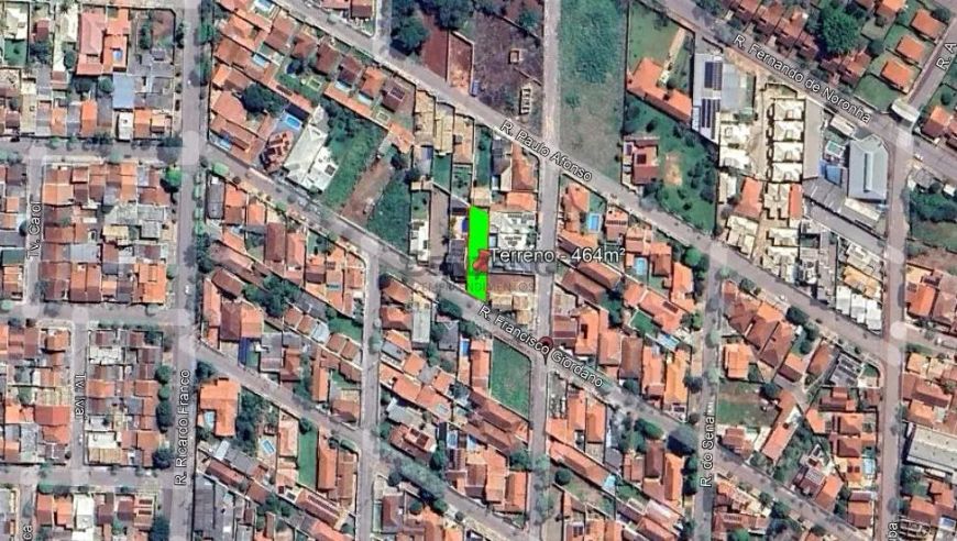 Terreno na Vila Sobrinho - 464m² - Campo Grande