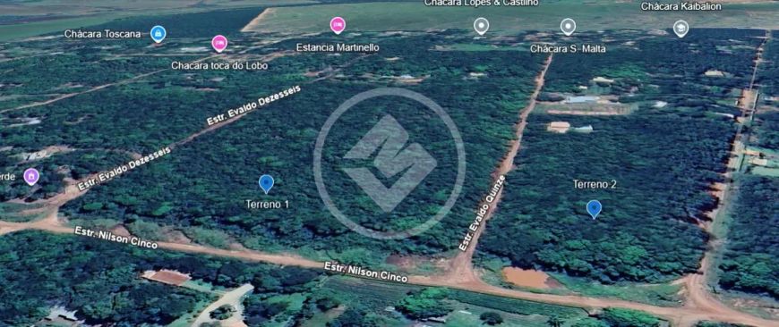 Terreno de esquina - Chácara dos Poderes codigo: 85085