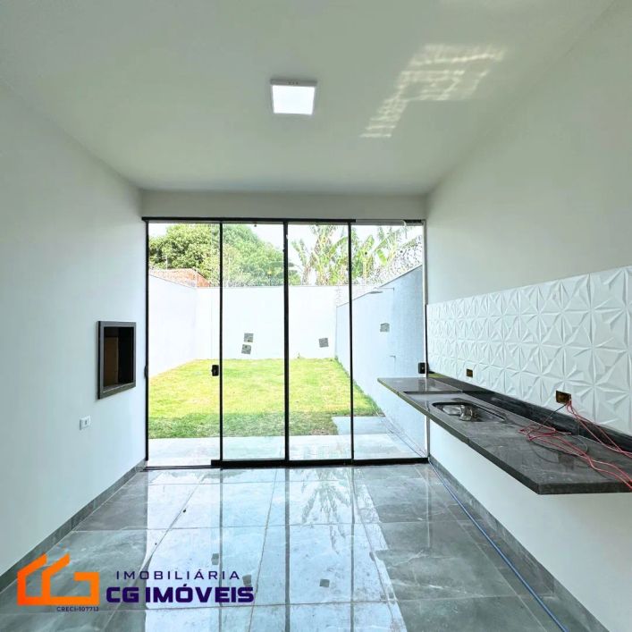 Casa á venda com 2 quartos sendo 1 suíte com área gourmet no Nova Lima em Campo Grande - MS