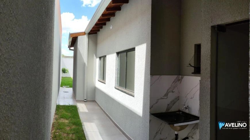 CASA NOVA SÃO JORGE DA LAGOA, COM 3 QUARTOS SENDO 1 SUÍTE E ÁREA GOURMET, TERRENO GRANDE POR R$ 420.
