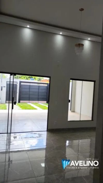 CASA NOVA SÃO JORGE DA LAGOA, COM 3 QUARTOS SENDO 1 SUÍTE E ÁREA GOURMET, TERRENO GRANDE POR R$ 420.