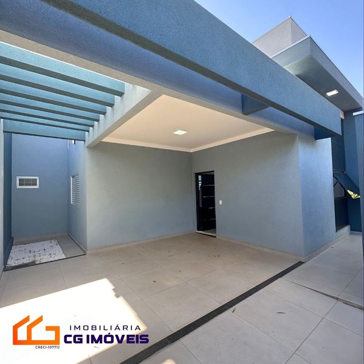 Casa para venda tem 136m² com 3 quartos sendo 1 suíte closet no Água Limpa Park - Campo Grande - MS
