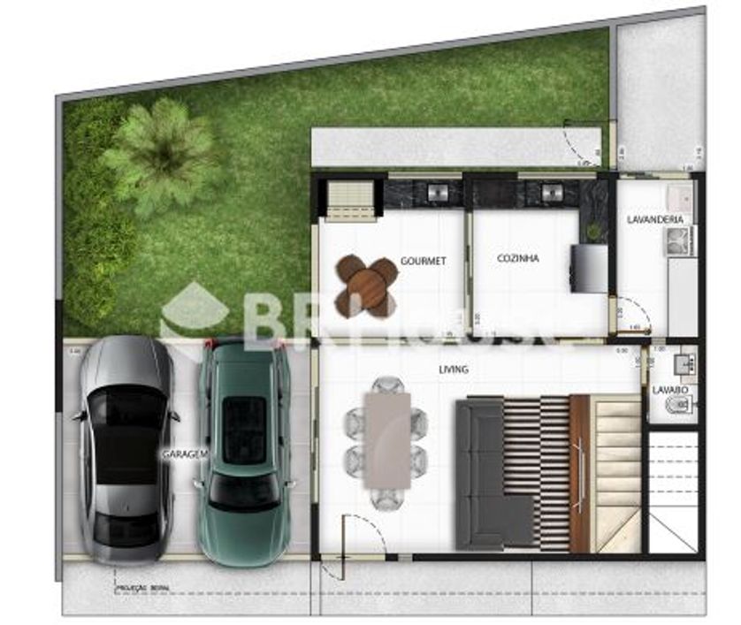 Carandá Bosque | Casa de Condomínio 3 quartos, sendo 3 suites