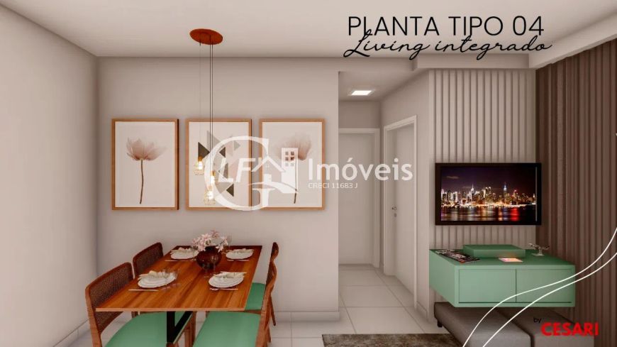 Apartamento à venda em Campo Grande-MS, Vila Planalto: 2 quartos, 1 sala, 1 banheiro, 52,71m². Venha
