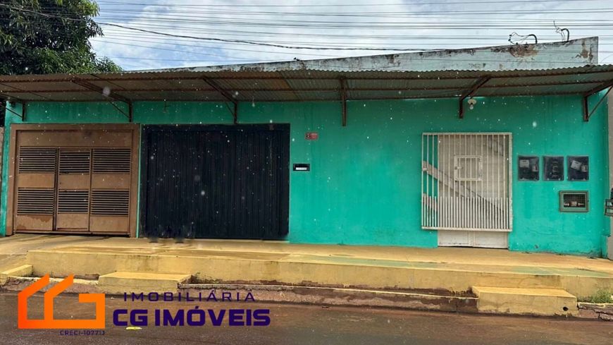Casas á venda com salão comercial no bairro Jardim Anache em Campo Grande - MS