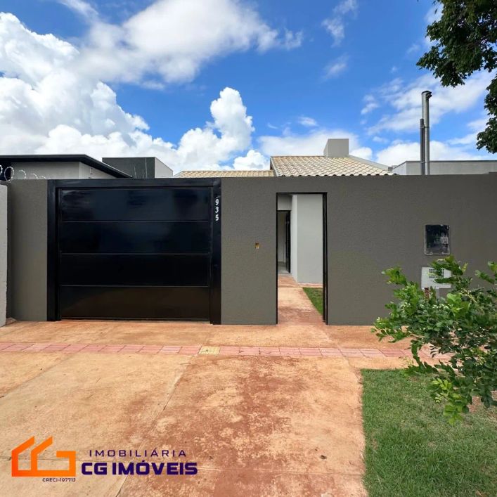 Casa á venda com 2 quartos em excelente localização no Nova Lima em Campo Grande - MS