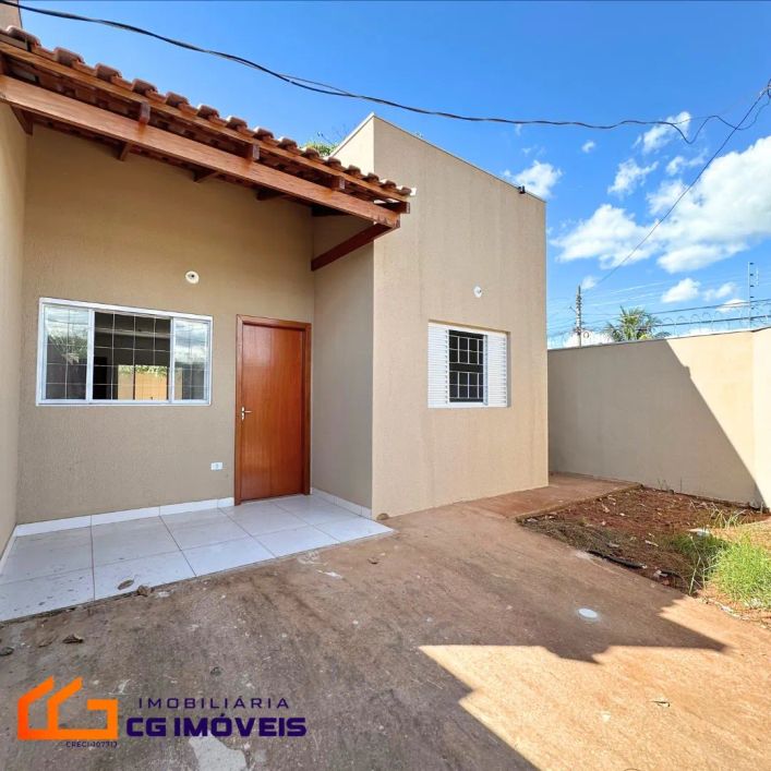 Casa a venda contendo 2 quartos sendo 1 suíte - Jardim Anache - Campo Grande - MS