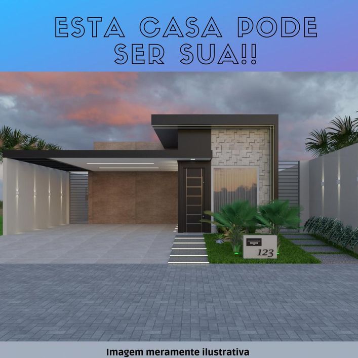 Linda Casa Térrea Residencial Shalom