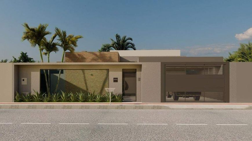 Casa de alto padrão em construção