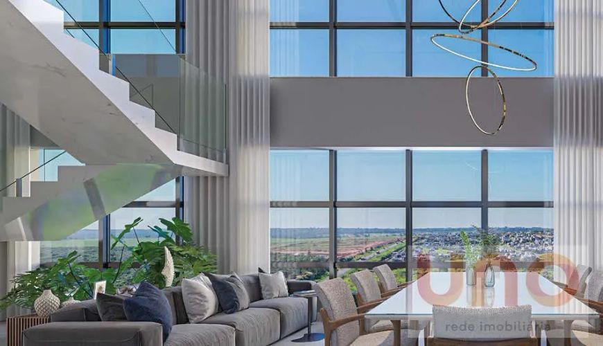 Penthouse duplex no Ed Tallin, vizinho ao shopping Bosque dos Ipês