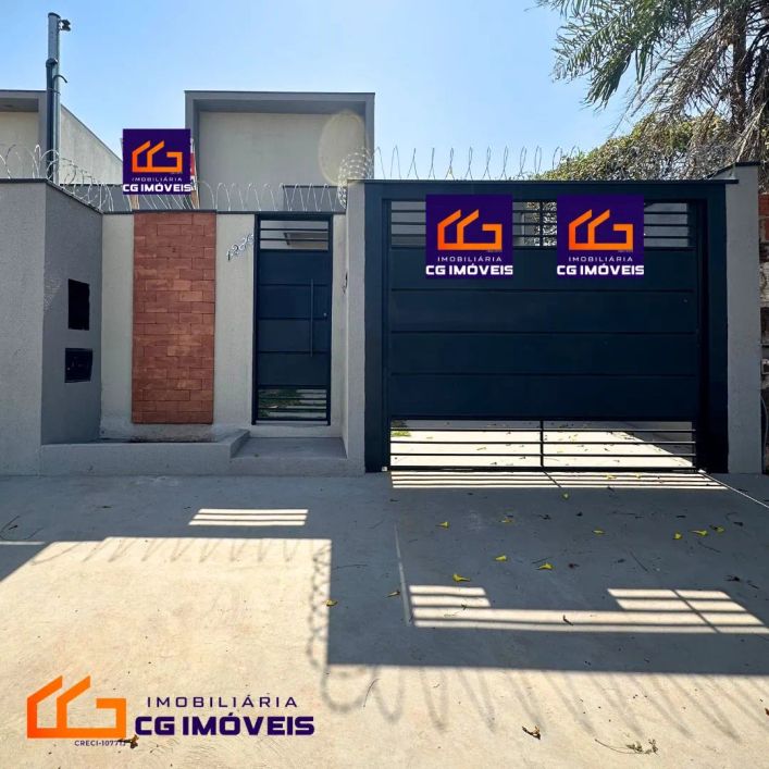 Casa para venda com 3 quartos sendo 1 suíte, excelente localização no Nova Lima - Campo Grande - MS