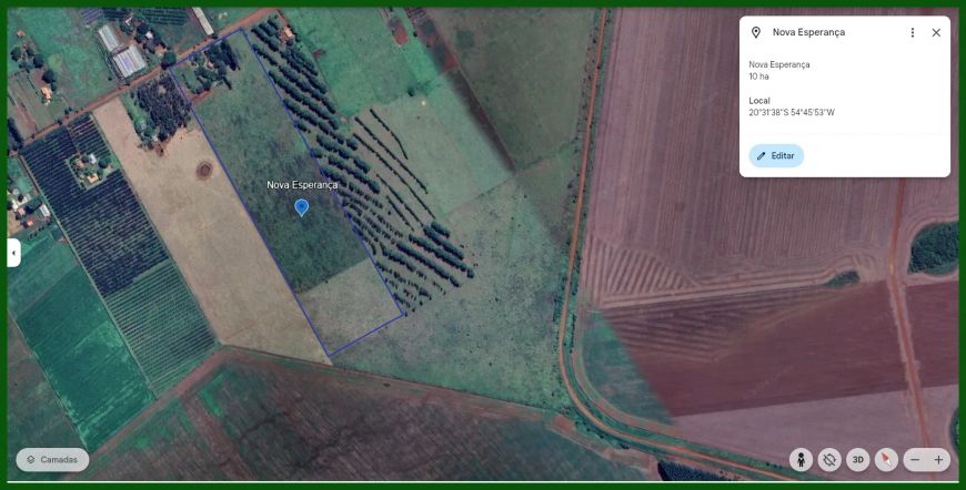 Chácara de 10 hectares