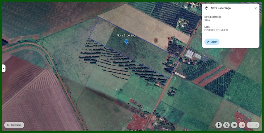 Chácara de 10 hectares