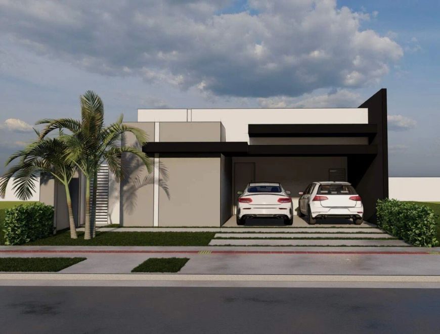 Casa moderna de fino acabamento no Condomínio Reserva Santa Inês!