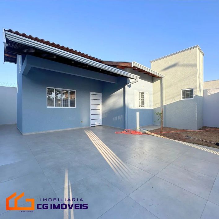 Casa com 2 quartos sendo 1 suíte no nova lima em Campo Grande - MS
