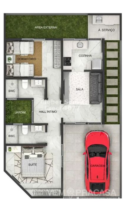 COMPRE NA PLANTA- IMÓVEL COM SUÍTE