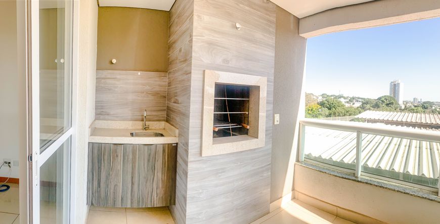 Apartamento rico em armários à venda no Residencial Park Sóter