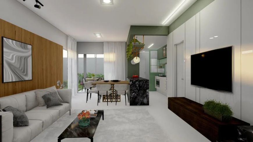 Sobrado para venda com 107 metros quadrados com 3 quartos em Vila Taveirópolis - Campo Grande - MS