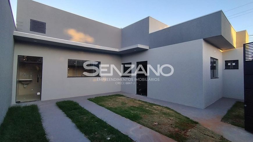 Casa nova no Jd. tijuca c/ 3Q s/ 1S, com porcelanato, R$375mil.