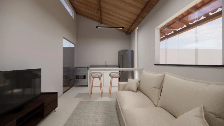 Casa nova com 2 Quartos em Bairro Moreninha
