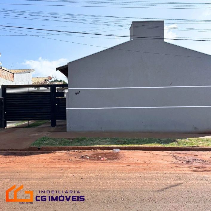 Casa em condominio com 2 quartos no jardim columbia em campo grande - MS