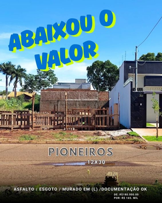 Pioneiros - a menos de 2 Km da Rodoviaria