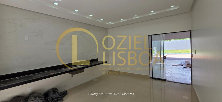 CASA NOVA COM 03 SUÍTES ESCRITÓRIO PISCINA CHURRASQUEIRA LOTE 450m² CONDOMÍNIO RUA 03 VICENTE PIRES