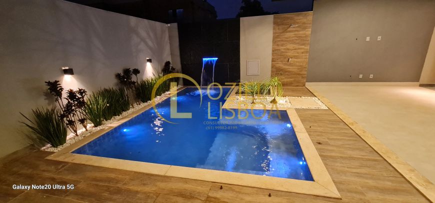 ESPETACULAR CASA ALTO PADRÃO 4 QUARTOS SUÍTES PISCINA CHURRASQUEIRA CONDOMÍNIO RUA 10 VICENTE PIRES