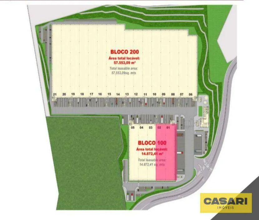 Galpão para alugar, 2838 m² por R$ 100.749,00/mês - Batistini - São Bernardo do Campo/SP