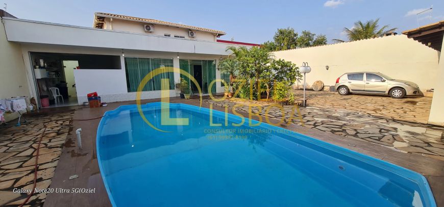 CASA 3 SUÍTES PISCINA CHURRASQUEIRA L/ 715m?COM 2 APARTAMENTOS 70m² CONDOMÍNIO RUA 12 VICENTE PIRES