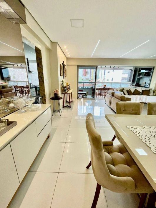 Apartamento de 163m2 com 3 Suítes + DCE + Varanda Gourmet e Todo Projetado