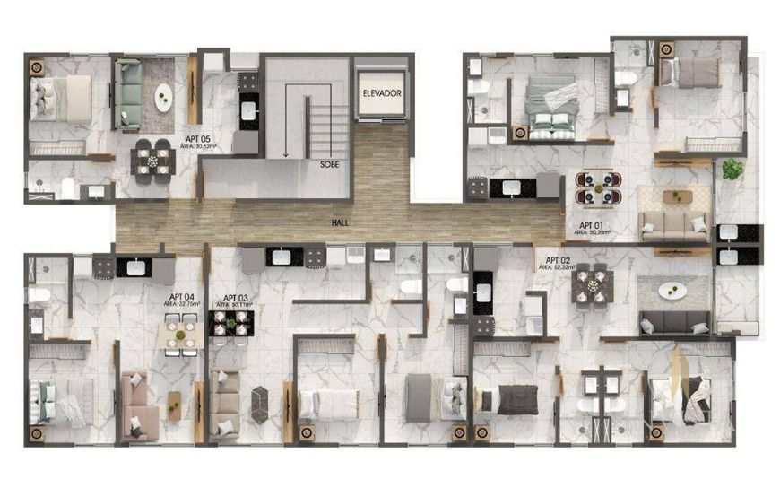 Cobertura com 3 dormitórios à venda, 105 m² por R$ 849.000,00 - Brisamar - João Pessoa/PB