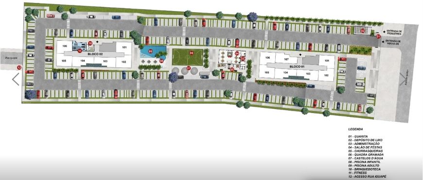 Apartamento para venda com 78 metros quadrados com 2 quartos em Viga - Nova Iguaçu - RJ