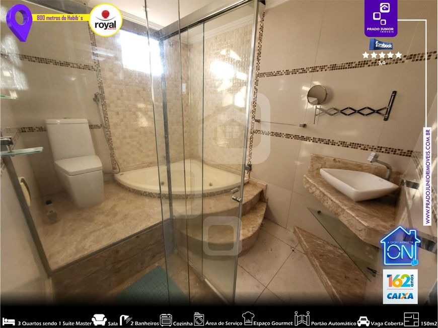 Caioaba - Fino acabamento, 3 Quartos sendo 1 suíte Master, Closet, Espaço Gourmet, Cond. Fechado