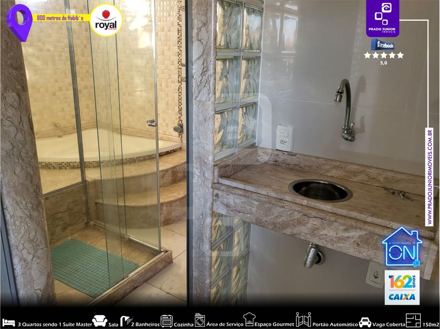 Caioaba - Fino acabamento, 3 Quartos sendo 1 suíte Master, Closet, Espaço Gourmet, Cond. Fechado