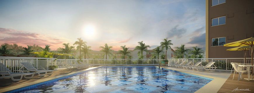 Imóvel para venda possui 53 metros quadrados com 2 quartos em Santa Catarina - Nova Iguaçu - RJ