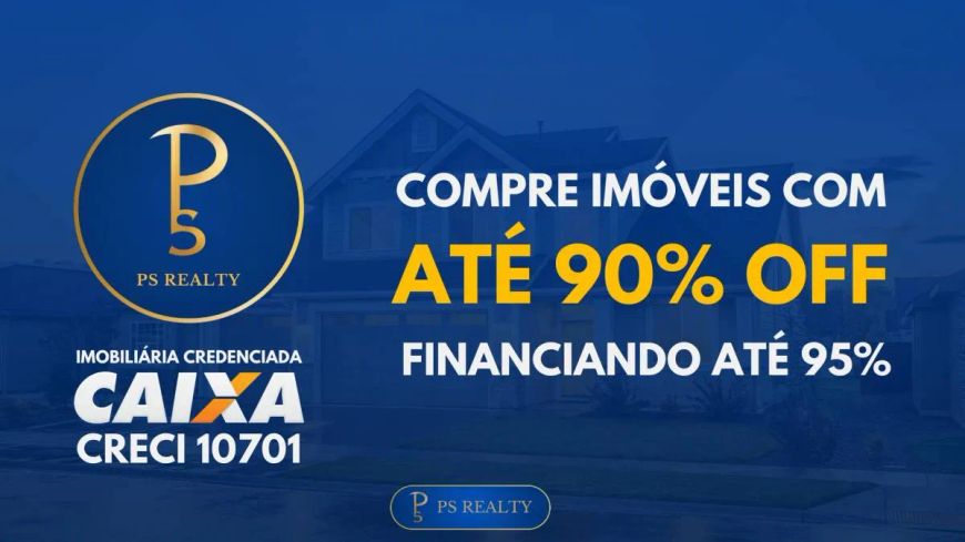 Casa Moderna com 39% de desconto podendo financiar até 95%