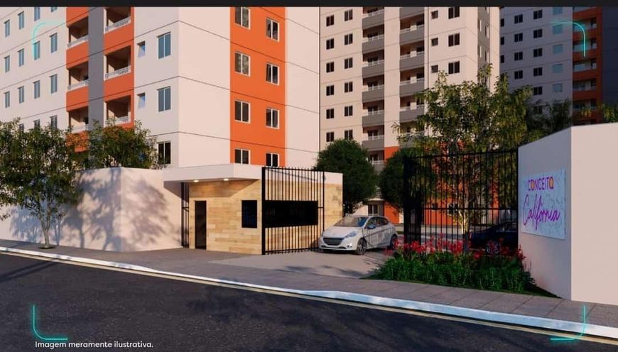 Apartamento para venda com 45 metros quadrados 2 quartos no condominio conceito california