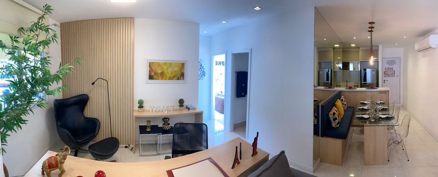 Apartamento para venda tem 53 metros quadrados com 2 quartos em Centro - Nova Iguaçu - RJ