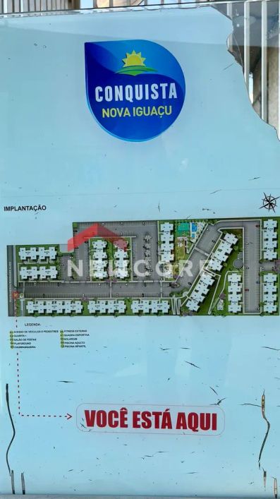 Apartamento em Rua Oliveiros Rodrigues Alves - Jardim da Posse - Nova Iguaçu/RJ