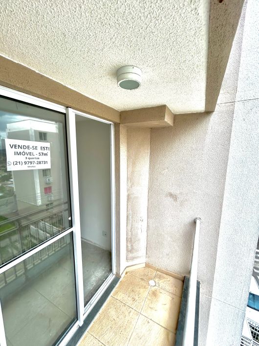 Apartamento para venda possui 55 metros quadrados com 3 quartos